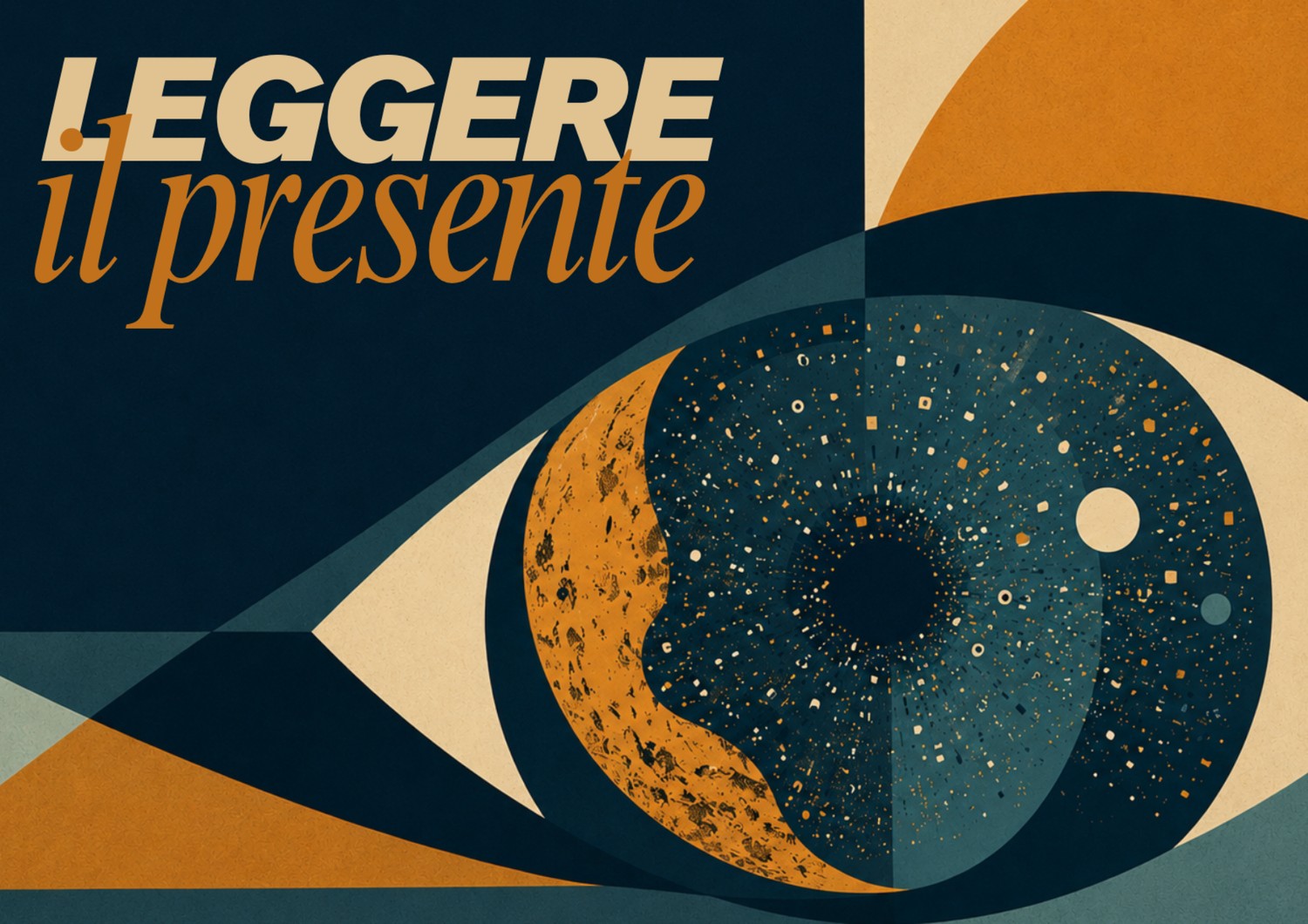 Visual per la rassegna di incontri Leggere il presente
