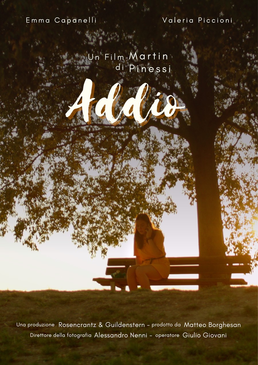 Locandina del cortometraggio Addio